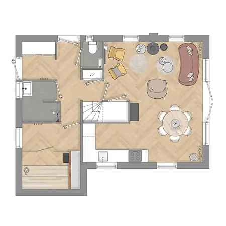 Casa vacanze De Koolmees met privé Hottub en Sauna 5-persoons